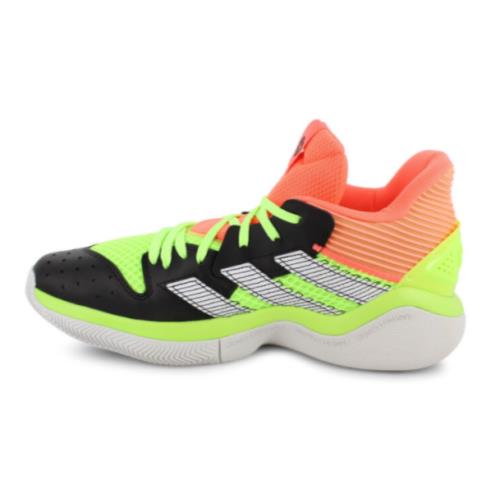 Mens Adidas Harden Stepback Black Neon Basketball Shoes James Harden Adidas