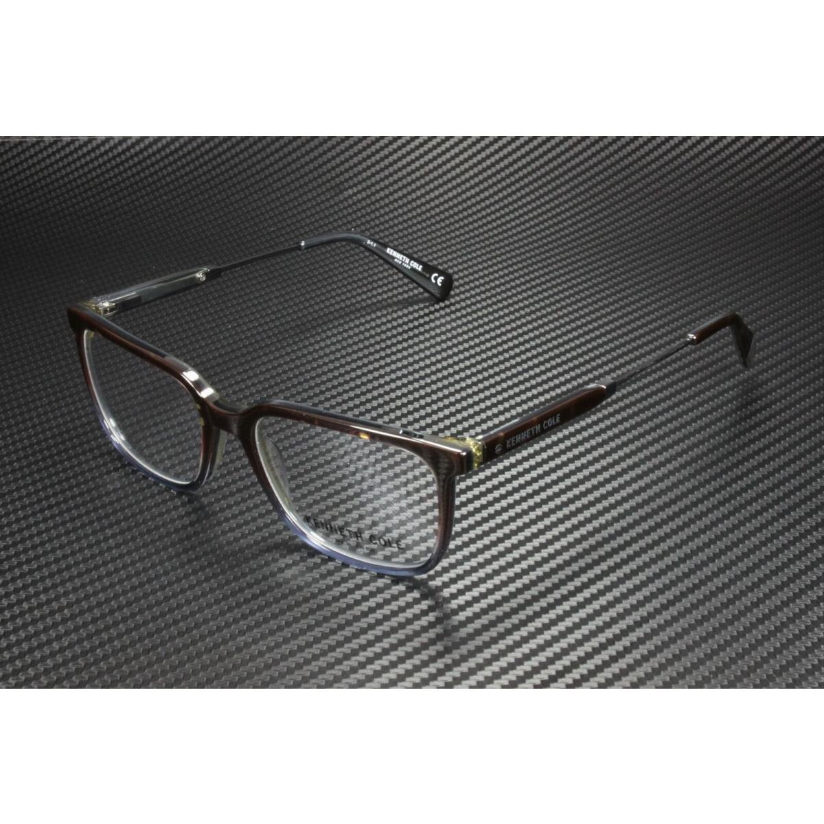 Kenneth Cole KC0304 056 Havana Clear Lens Plastic 53 mm Men`s Eyeglasses