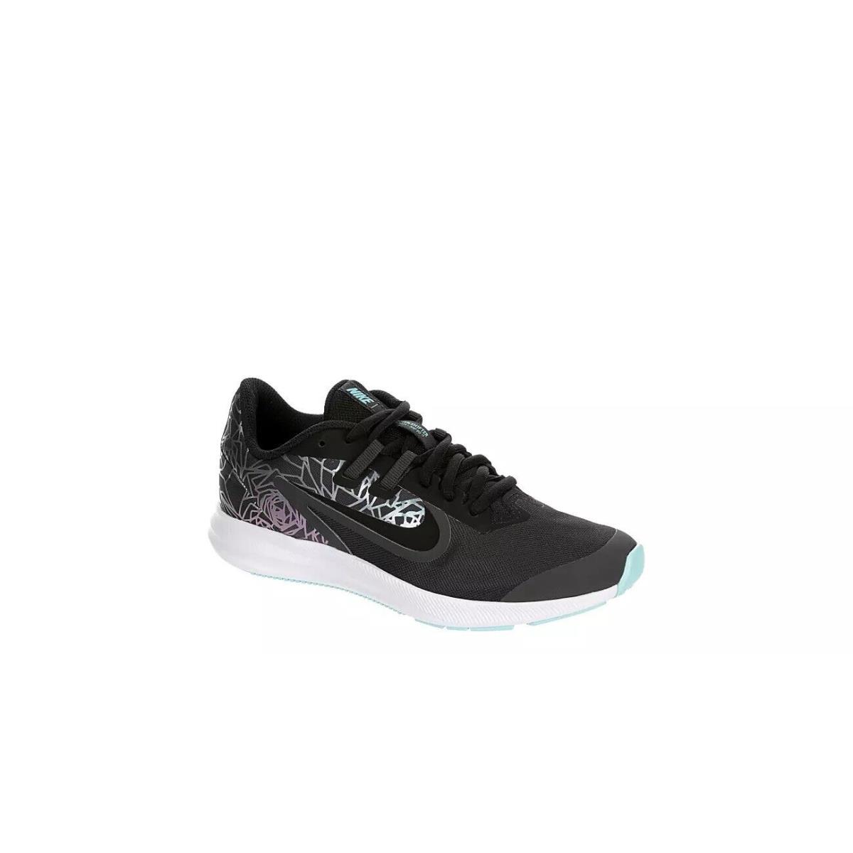 Nike shoes Downshifter Rebel - Anthracite/Black/Light Aqua 7