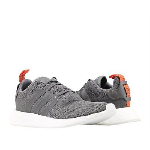 Adidas NMD_R2 Grey/grey/future Harvest Men`s Running Shoes BY3014