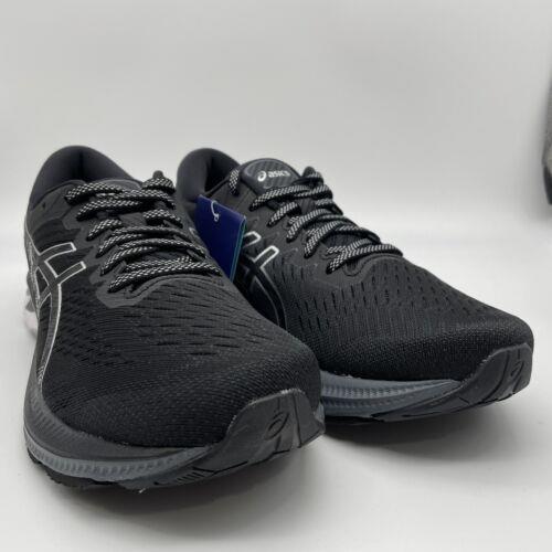 Asics Gel-kayano 27 Sz 9.5 Wide Black Silver White Women Running Shoes