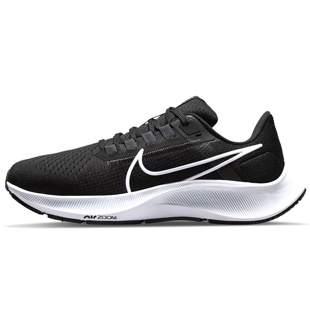 Nike Women`s Air Zoom Pegasus 38 Running Shoe CW7358-002 Black/White
