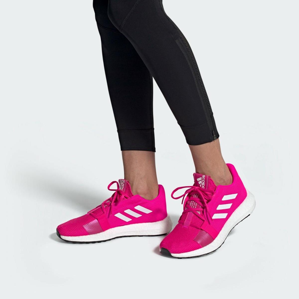 adidas senseboost pink