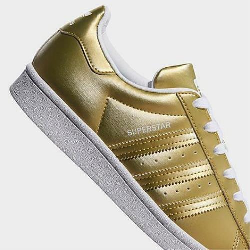 Adidas Originals Superstar Lifestyle Women`s Casual Shoes FY1154 Gold ...