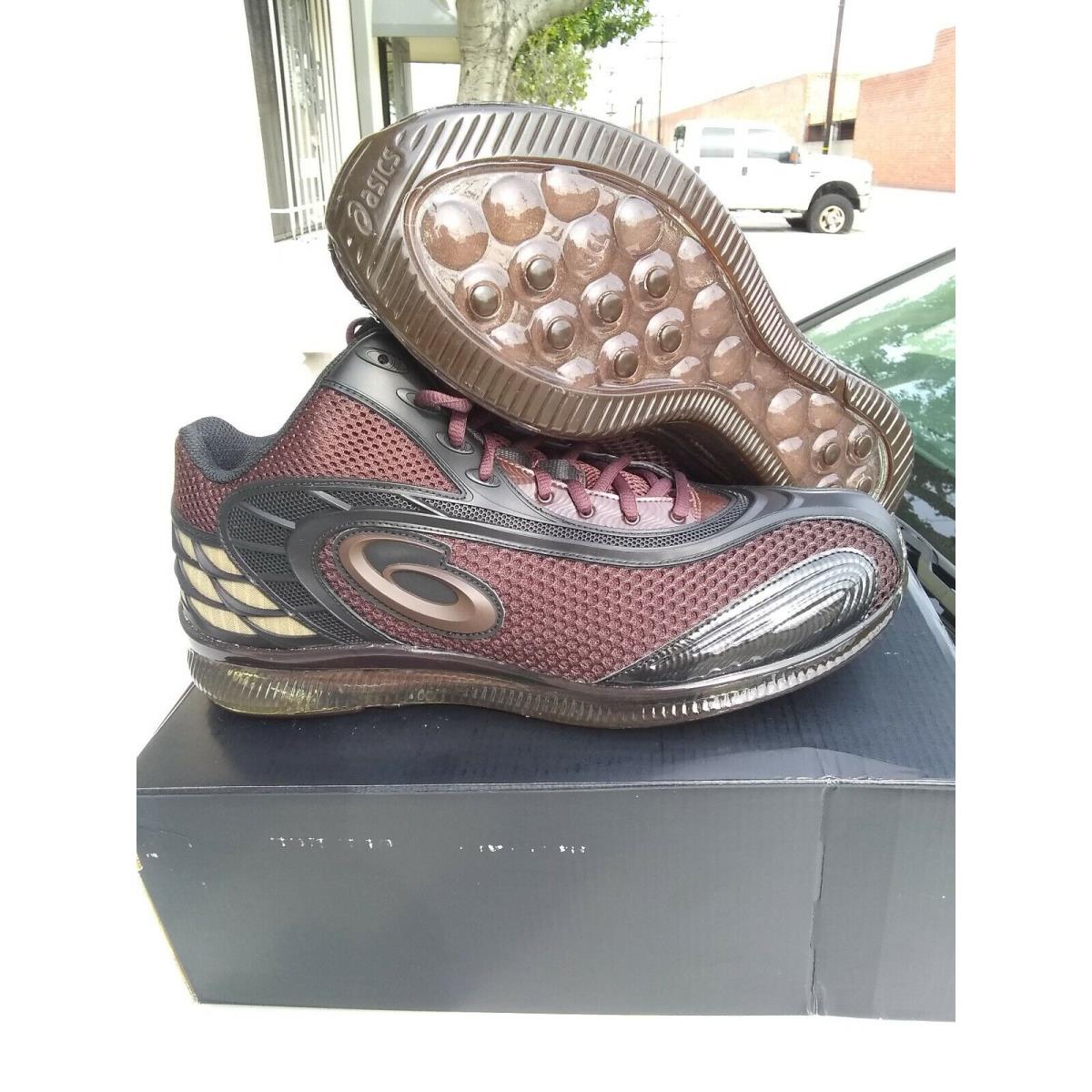 Asics Men`s Gel Sokat Infinity 2 Running Shoes Coffee Black Size 11.5 US