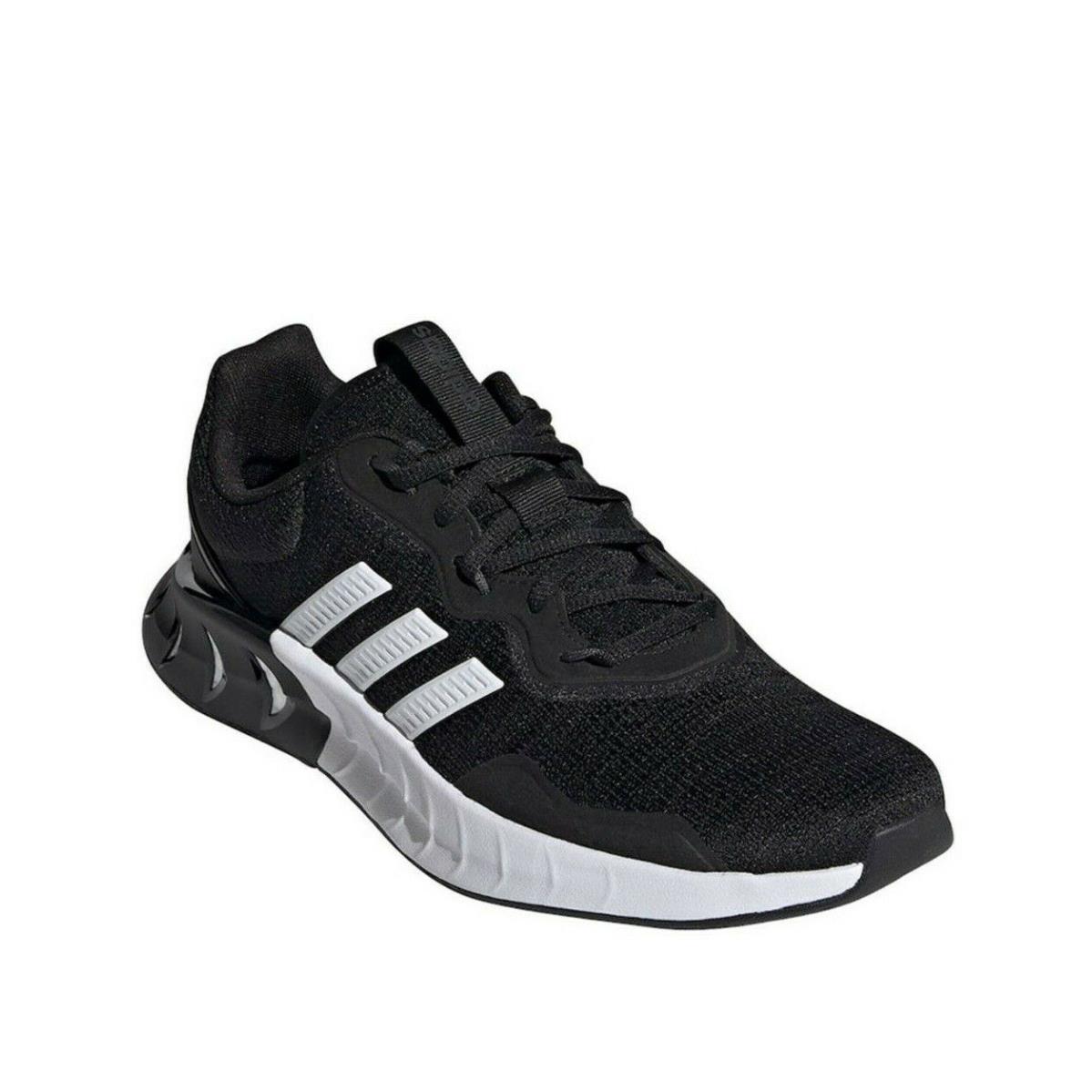 Mens Adidas Kaptir Super Boost Running Shoes Athletic Sneakers Black / White