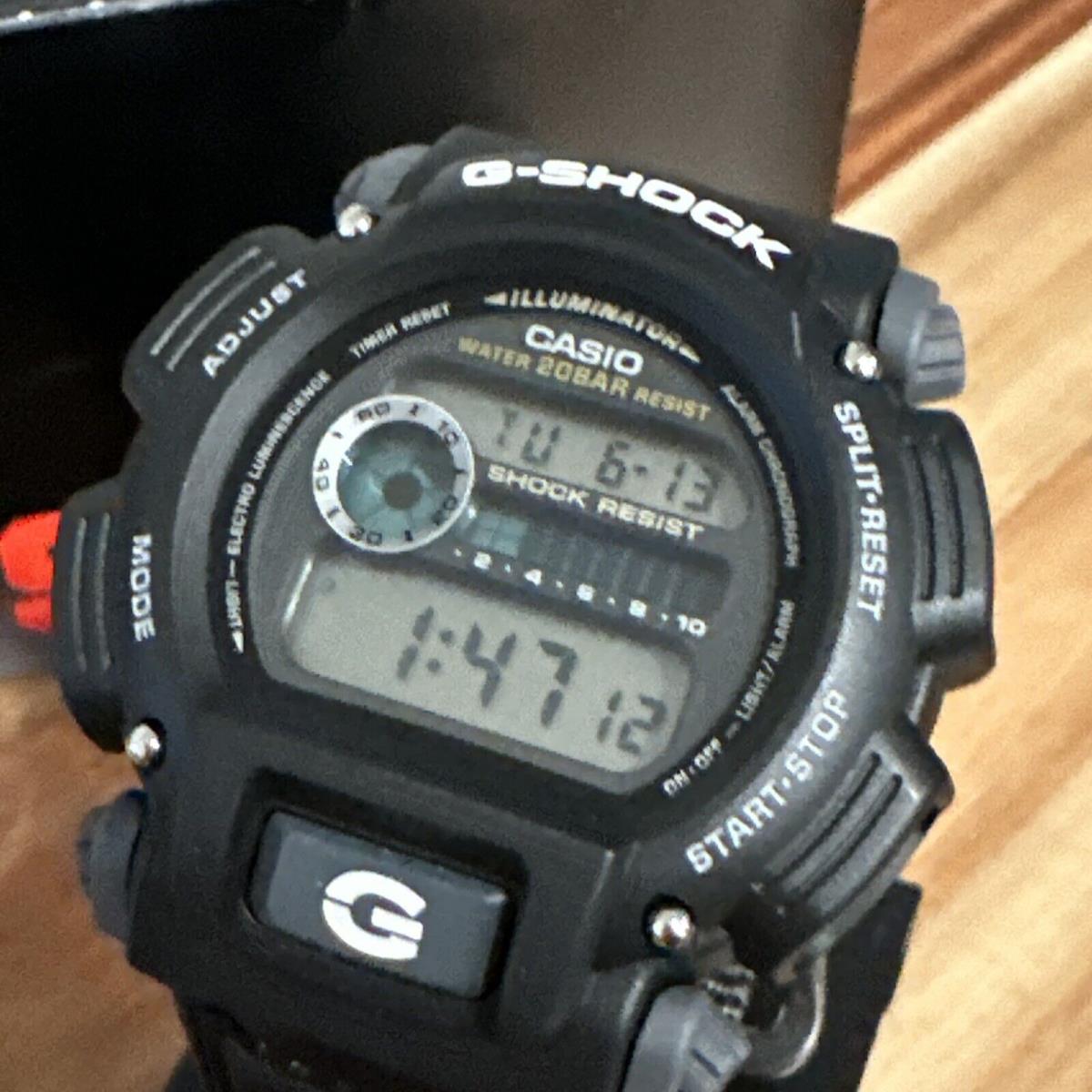 Casio DW9052V-1V G-shock 200 Meter Watch Chronograph Nylon Strap Alarm