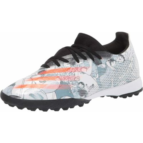 Adidas Men`s X Ghosted.3 Turf Soccer Shoe White/Solar Red/Black