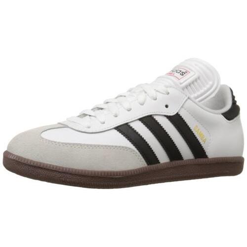 Adidas Performance Men`s Samba Classic Indoor Soccer Shoes White