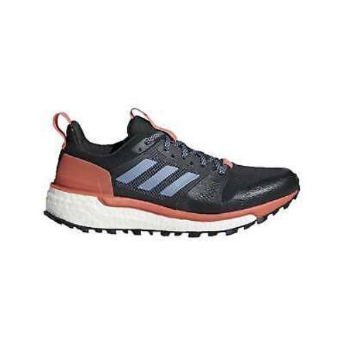 Adidas Women s Athletic Shoes Supernova Trail Running Lace Up Sneakers Black