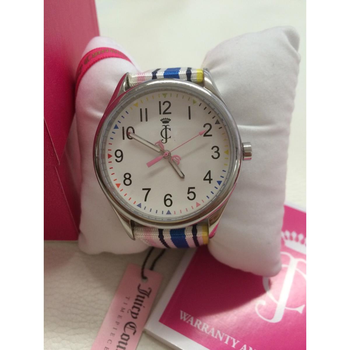 Juicy Couture Darby Pastel Stripes Ladies Watch.. 1900913