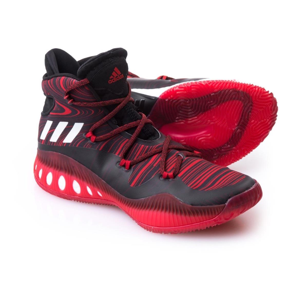Men`s Adidas SM Crazy Explosive Nba Shoes. Sizes 17 18 19. B38863. Sharp