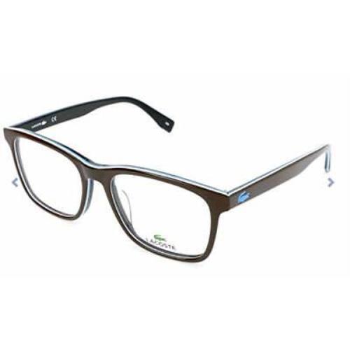 Lacoste L2786 210 Brown Eyeglasses 54mm with Lacoste Case