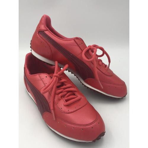 puma golf shoes red