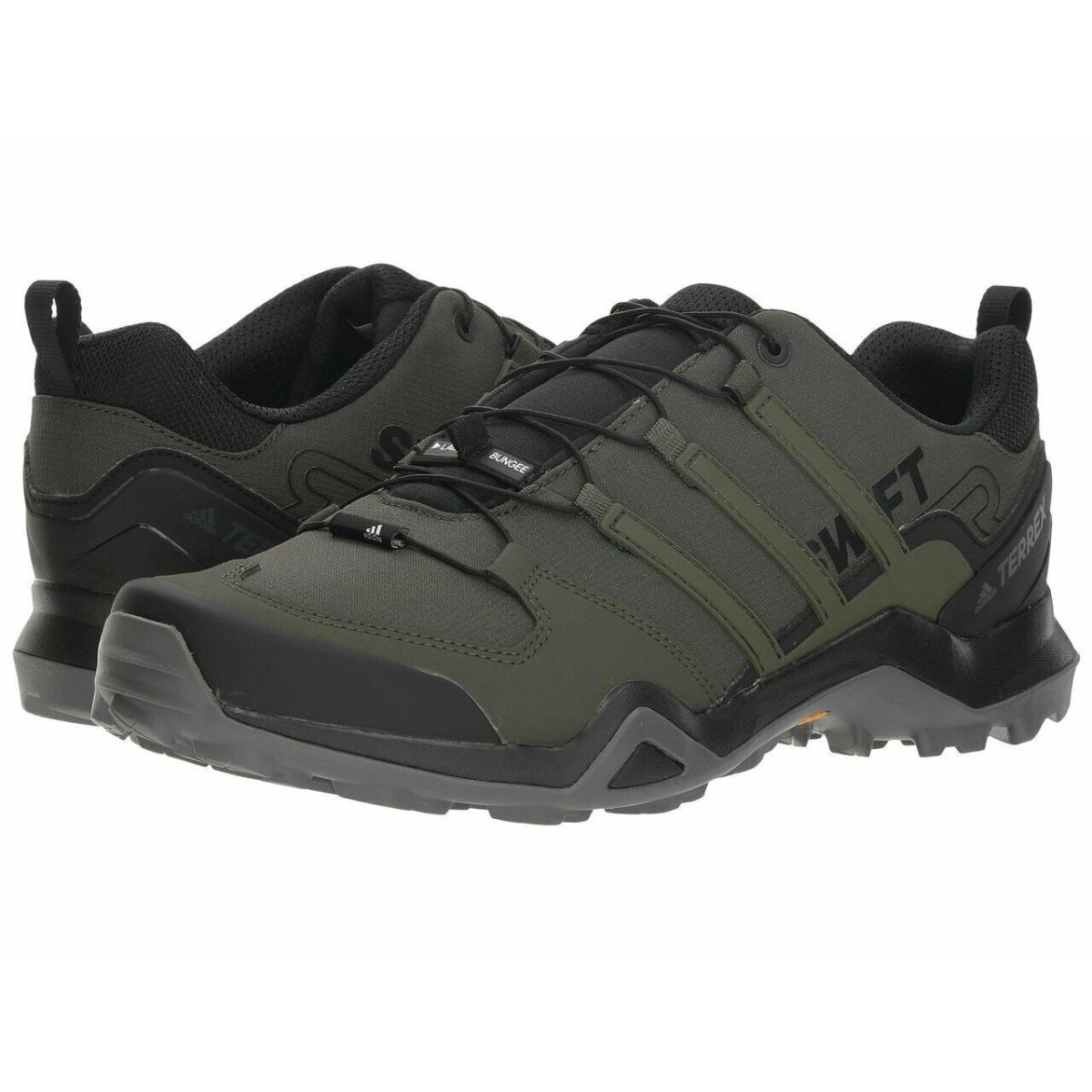 Adidas AC7983 Men`s Terrex Swift R2 Night Cargo / Base Green Hiking Shoes