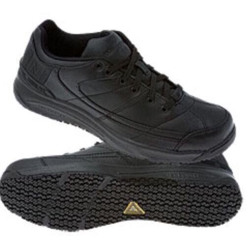 Balance MW631BK Black Leather Comfort Walking Shoes Men`s Size: 9.5D