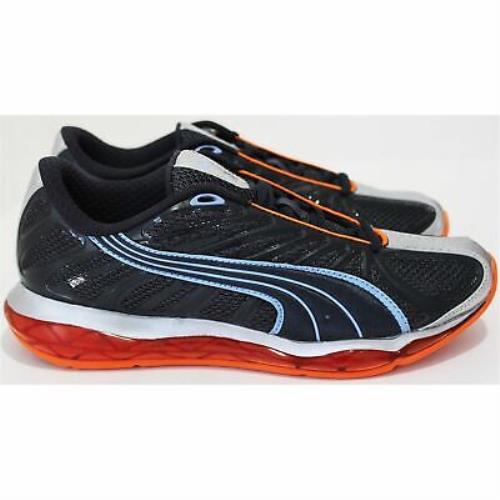 Puma Cell Voltra Mens Size 7M Blue Silver Orange Running Athletic Sneakers Shoes