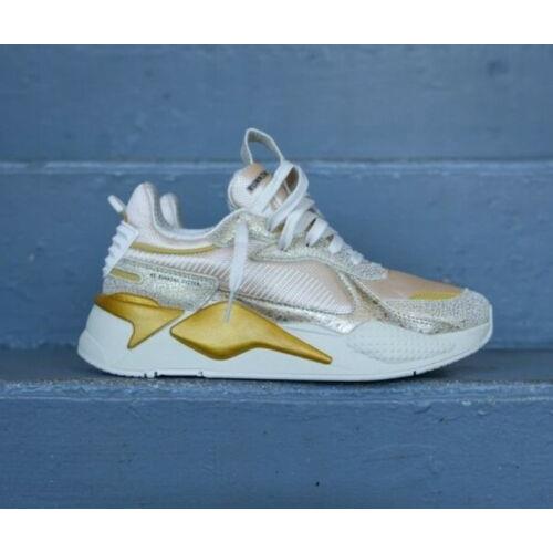Puma shoes  - White/Team Gold 1