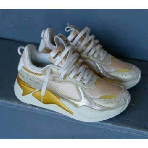 Puma shoes  - White/Team Gold 2