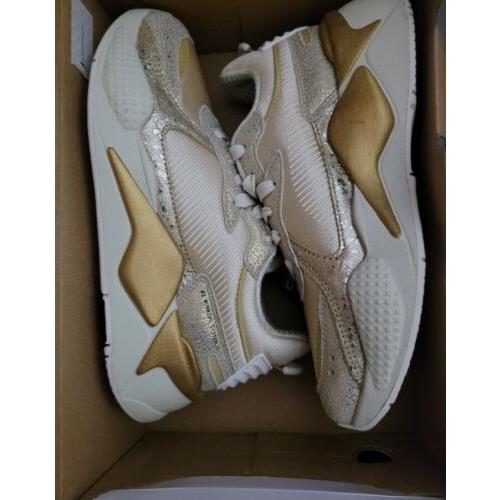 Puma shoes  - White/Team Gold 4