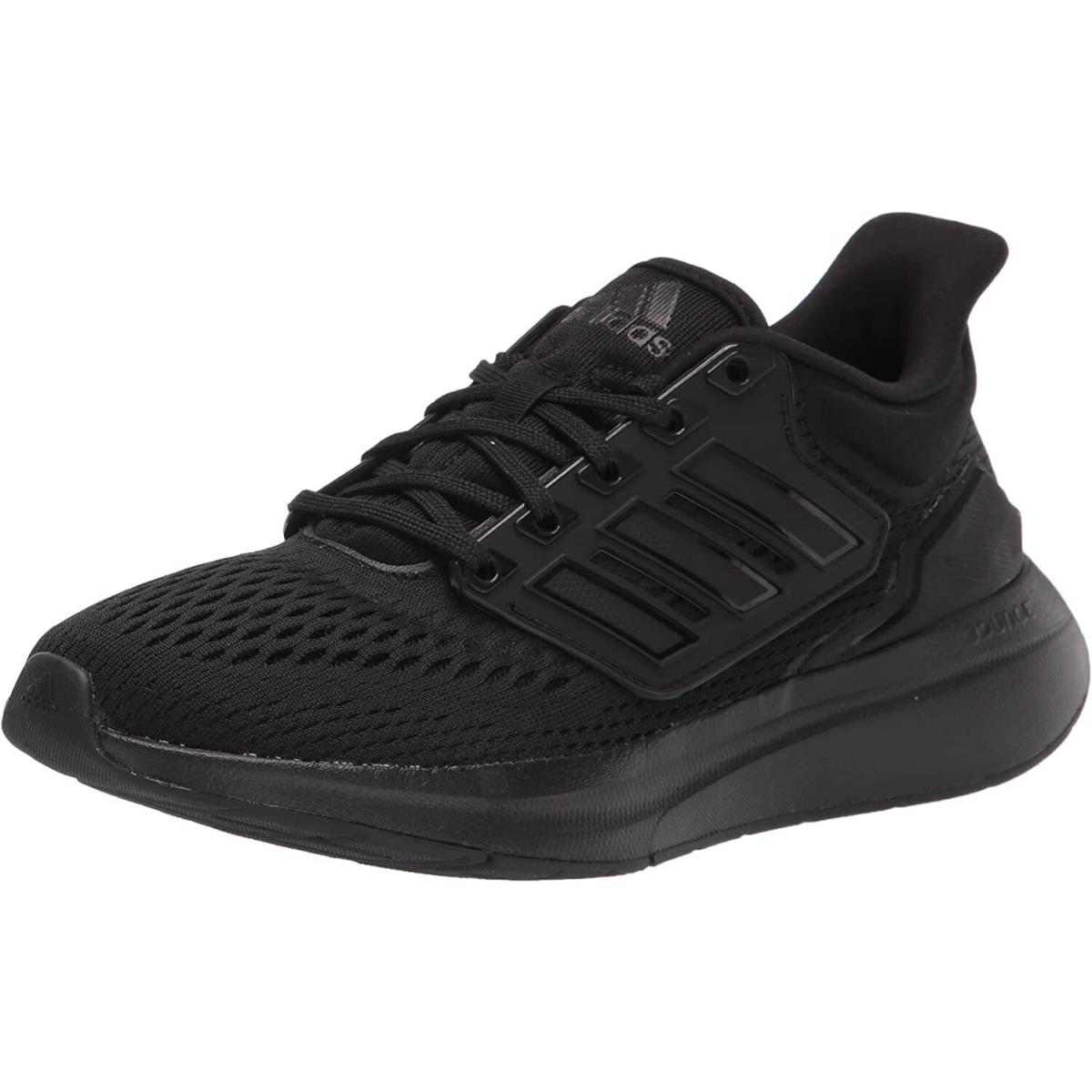 Adidas Women`s EQ21 Running Shoes Black/Black/Black