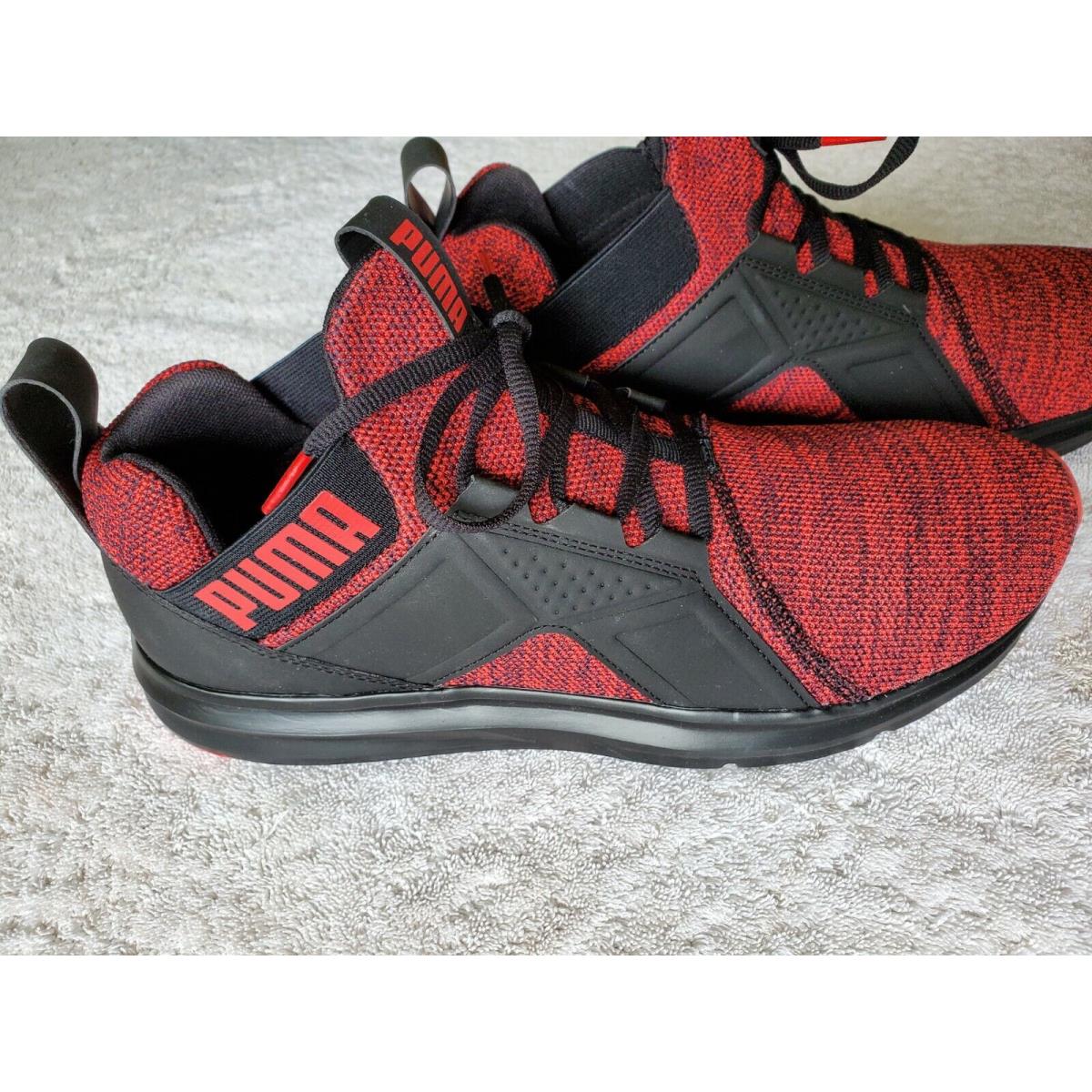 Puma Men`s Ignite Flash Evoknit Sneaker - Red/black