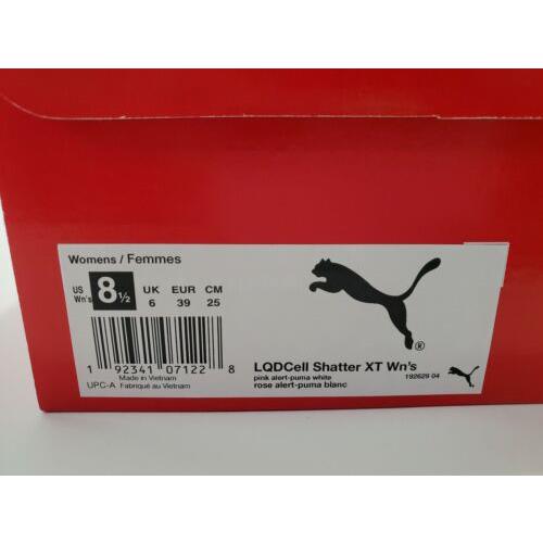 women's puma lqdcell shatter mid animal casual shoes