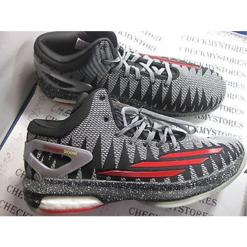 Adidas Crazylight Boost Basketball Shoes S85472 S83930 Many Sizes/clrs BLACK GREY RED MULTI