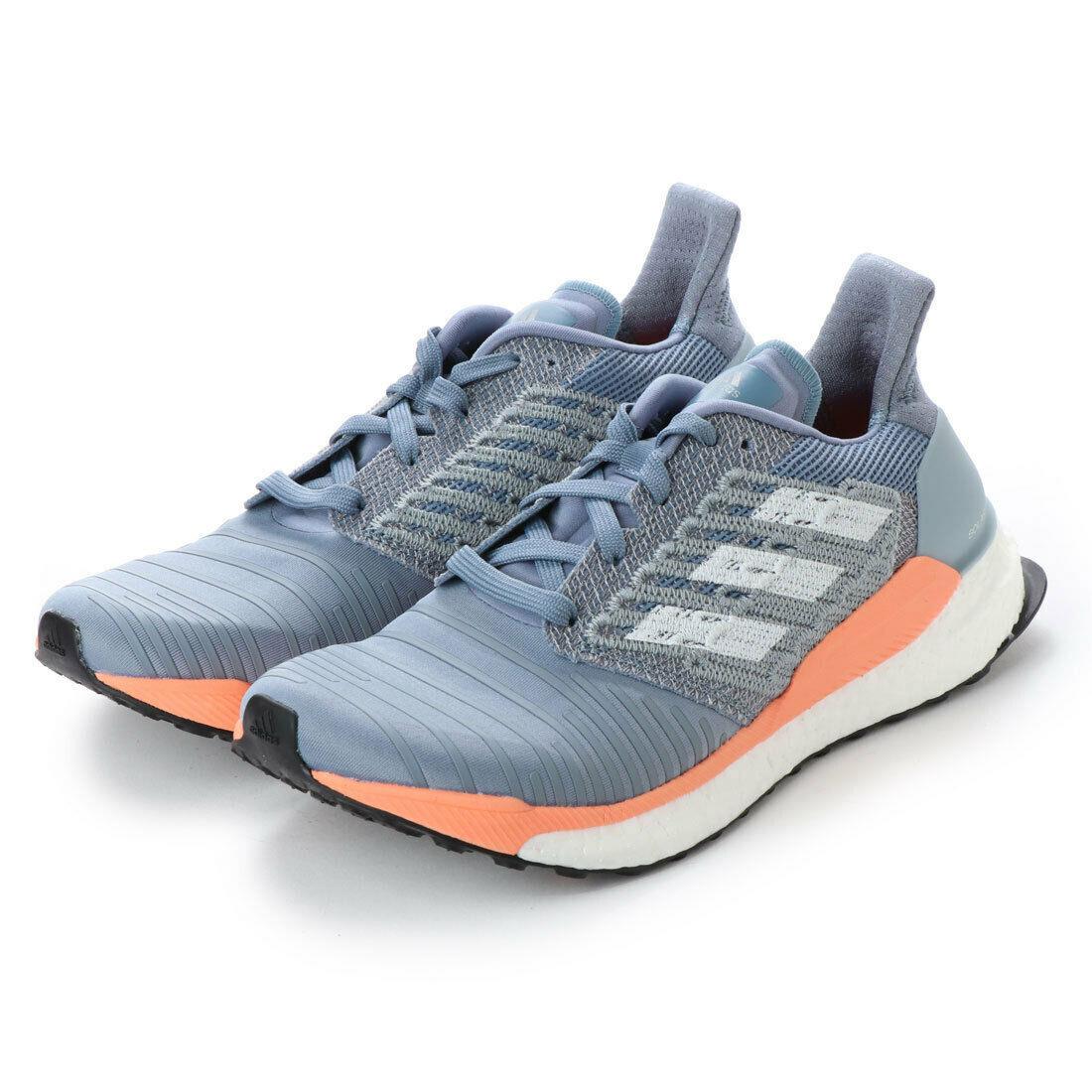 Women Adidas Solar Boost Running Shoes Grey Sneakers BB6603