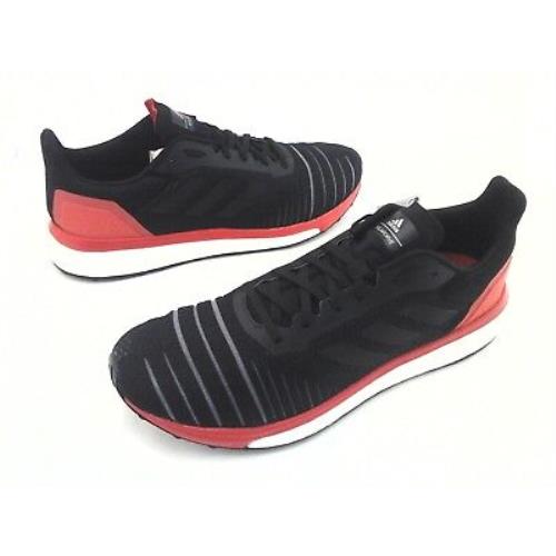 Adidas Boost Running Shoes Solar Drive Black Red White AC8134 Mens