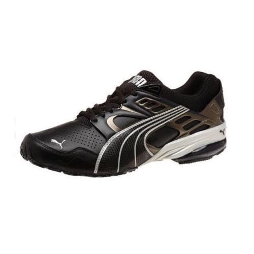 Puma Cell Blaze Men`s Shoes Sz 8 Running Black Silver 187467 03