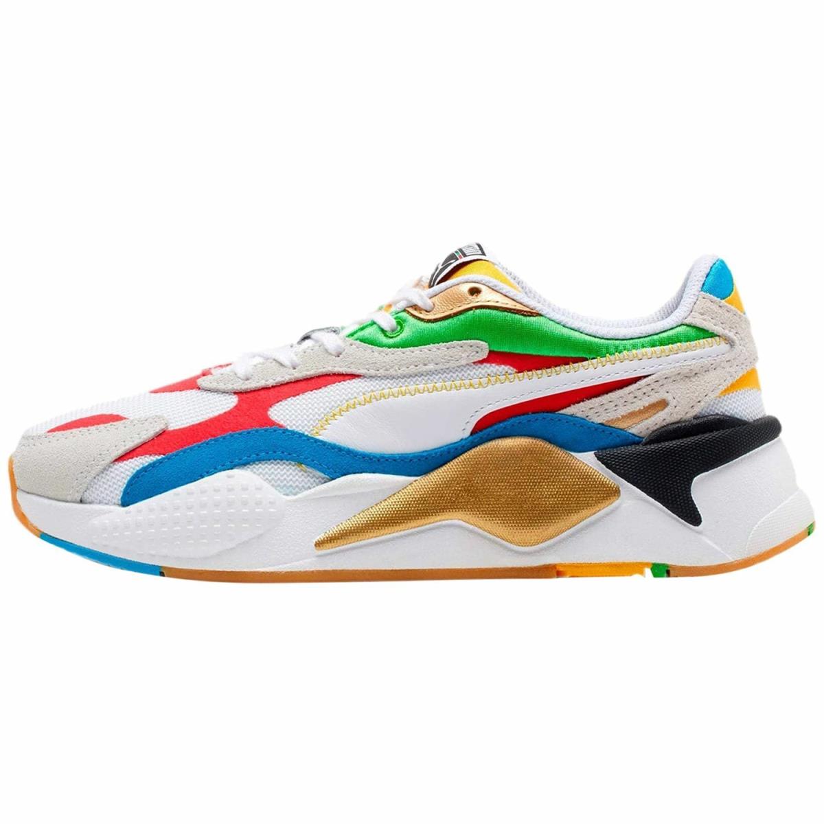 Puma RS-X3 WH Unity Womens 368662-01 White Multi Color Running Shoes Size 11