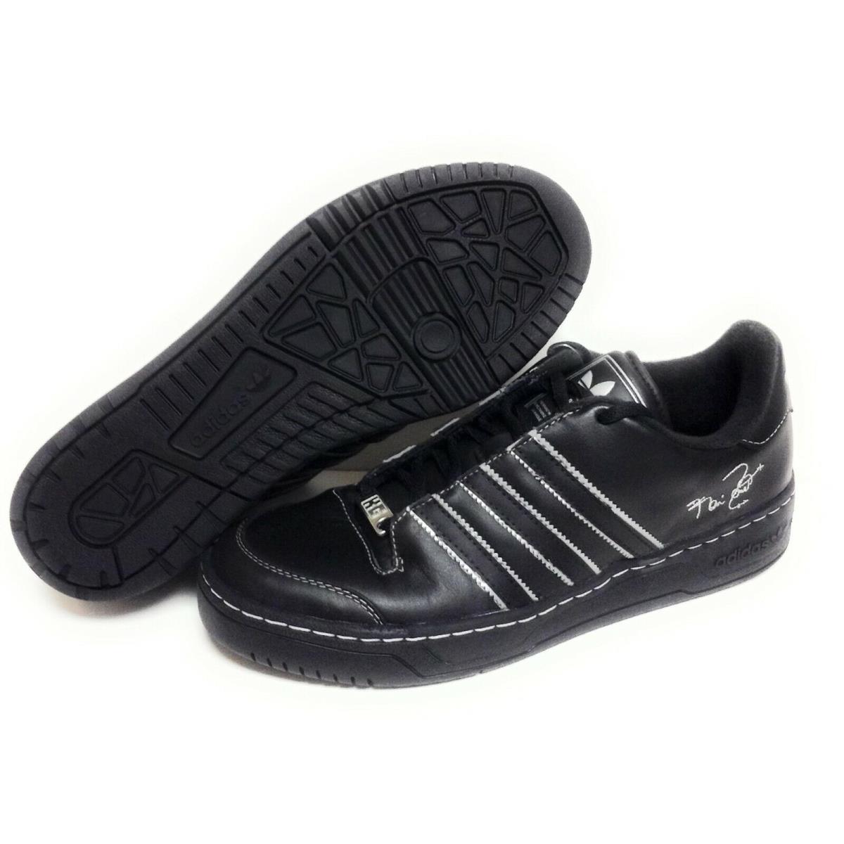 Mens Adidas KG Attitude Double Lo 551362 2004 Deadstock Black Sneakers Shoes - Black, Manufacturer: Black