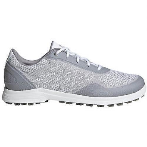Adidas Women`s Alphaflex Sport Spikeless Golf Shoes Ladies FX4063 Grey/white