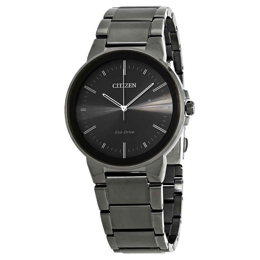 Citizen Axiom Black Dial Men`s Watch BJ6517-52E