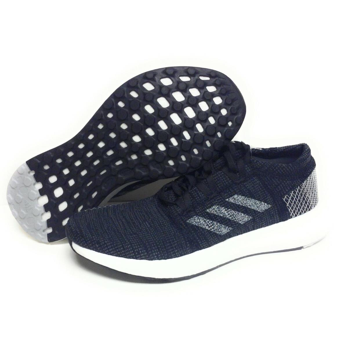 Mens Adidas Pureboost Go B37803 Black White Running Sneakers Shoes - Black , Black Manufacturer