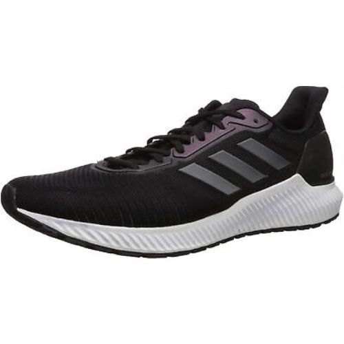 Adidas Men`s Solar Ride Running Shoes Black/Night Metallic/White