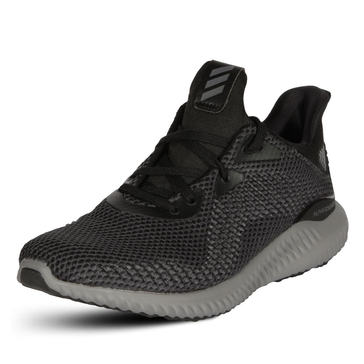 Adidas Women`s Alphabounce 1 W CG5400 Core Black Grey Running Shoes Sneaker