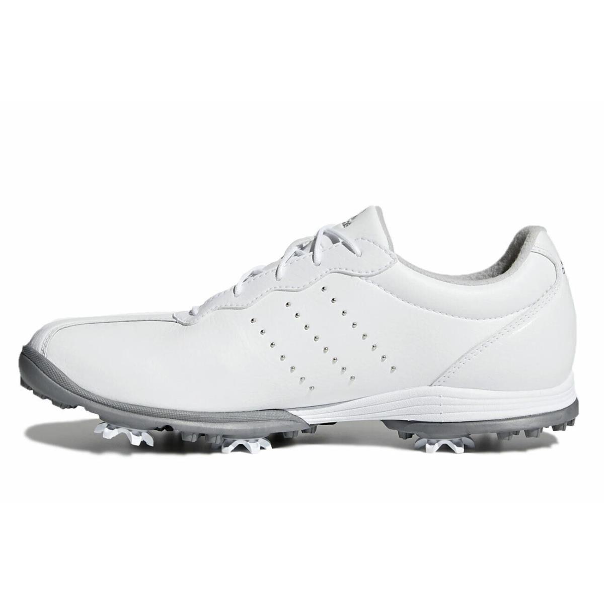 Adidas Adipure DC F33616 Cloud White Women`s Sleek Breathable Golf Shoes