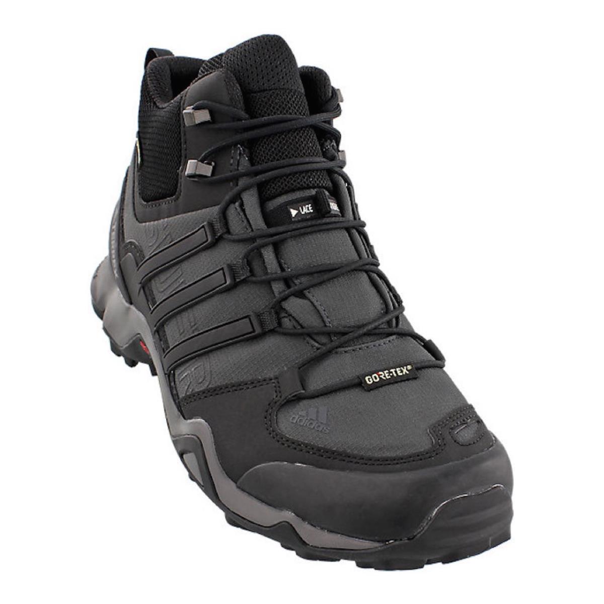 Adidas BB4639 Men`s Outdoor Terrex Swift R Mid Gtx Hiking Shoes