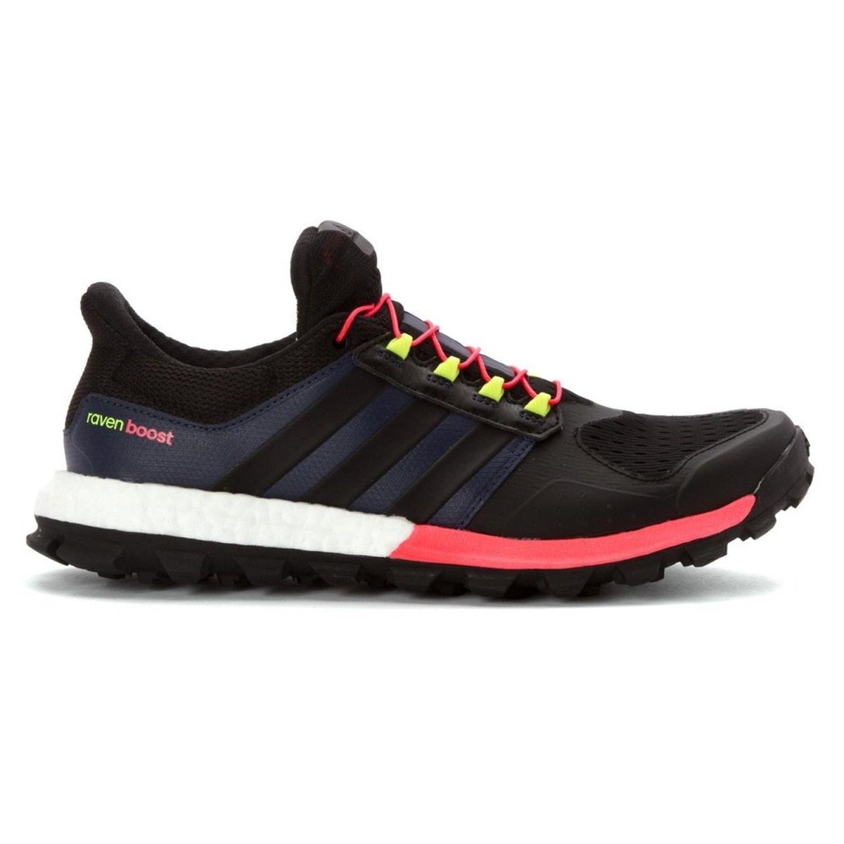 Adidas Women`s Shoes Raven Boost w Sz 11 B25108 Trail Running Black | 692740030517 - Adidas shoes - Black Flesh |