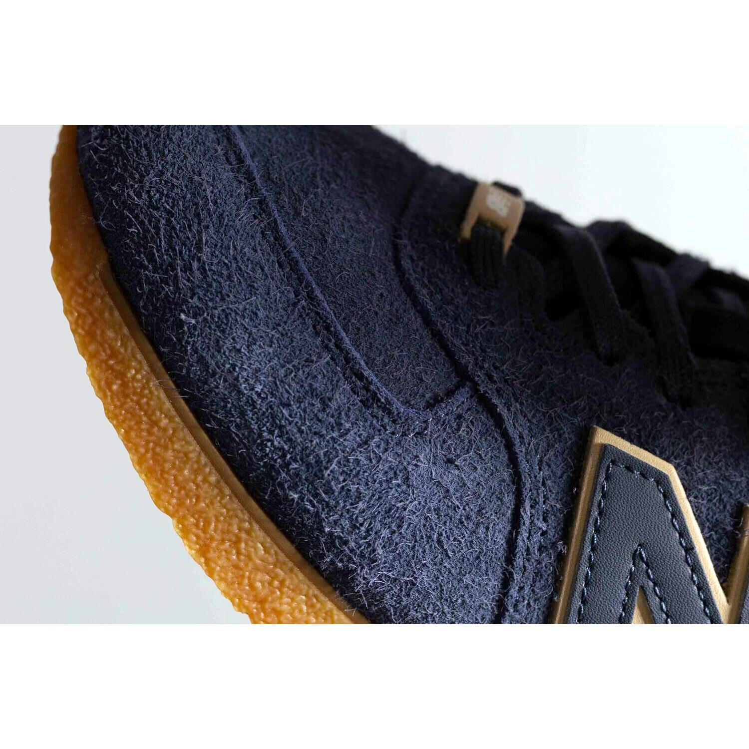 Men`s Balance 574 Navy Blue Suede Crepe Bottom Sneaker 10.5 Shoes 574A