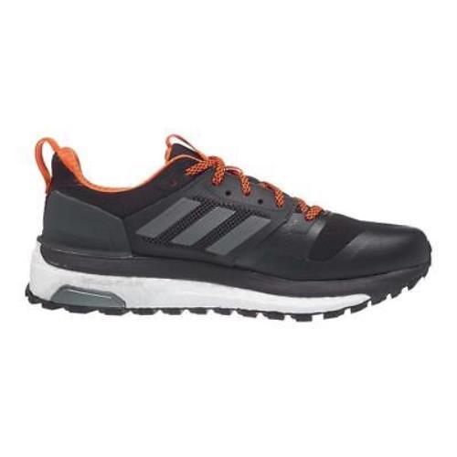 Adidas Men Sneakers Supernova Trail Running Lace Up Synthetic Shoes - Black