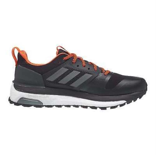 Adidas Men Sneakers Supernova Trail Running Lace Up Synthetic Shoes Black