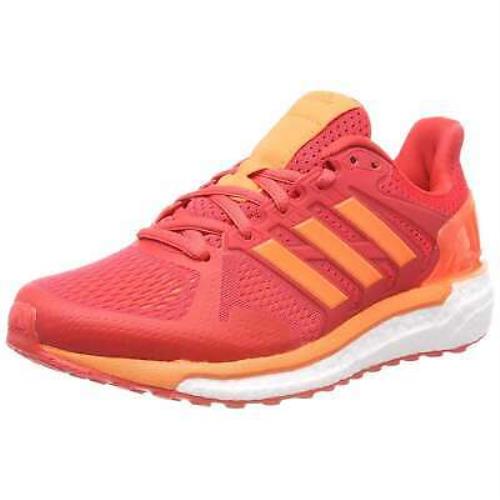 Adidas Women`s Athletic Sneakers Supernova ST Running Training Shoes White Coral