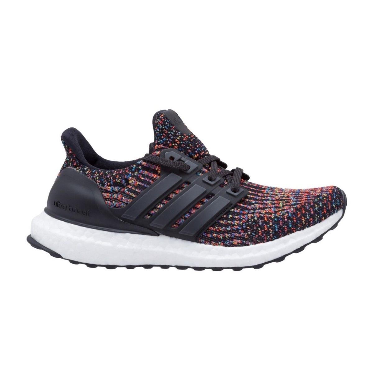 Adidas Ultraboost J Core Black Multicolor Running BY2075 440 Youth Shoes - Multicolor