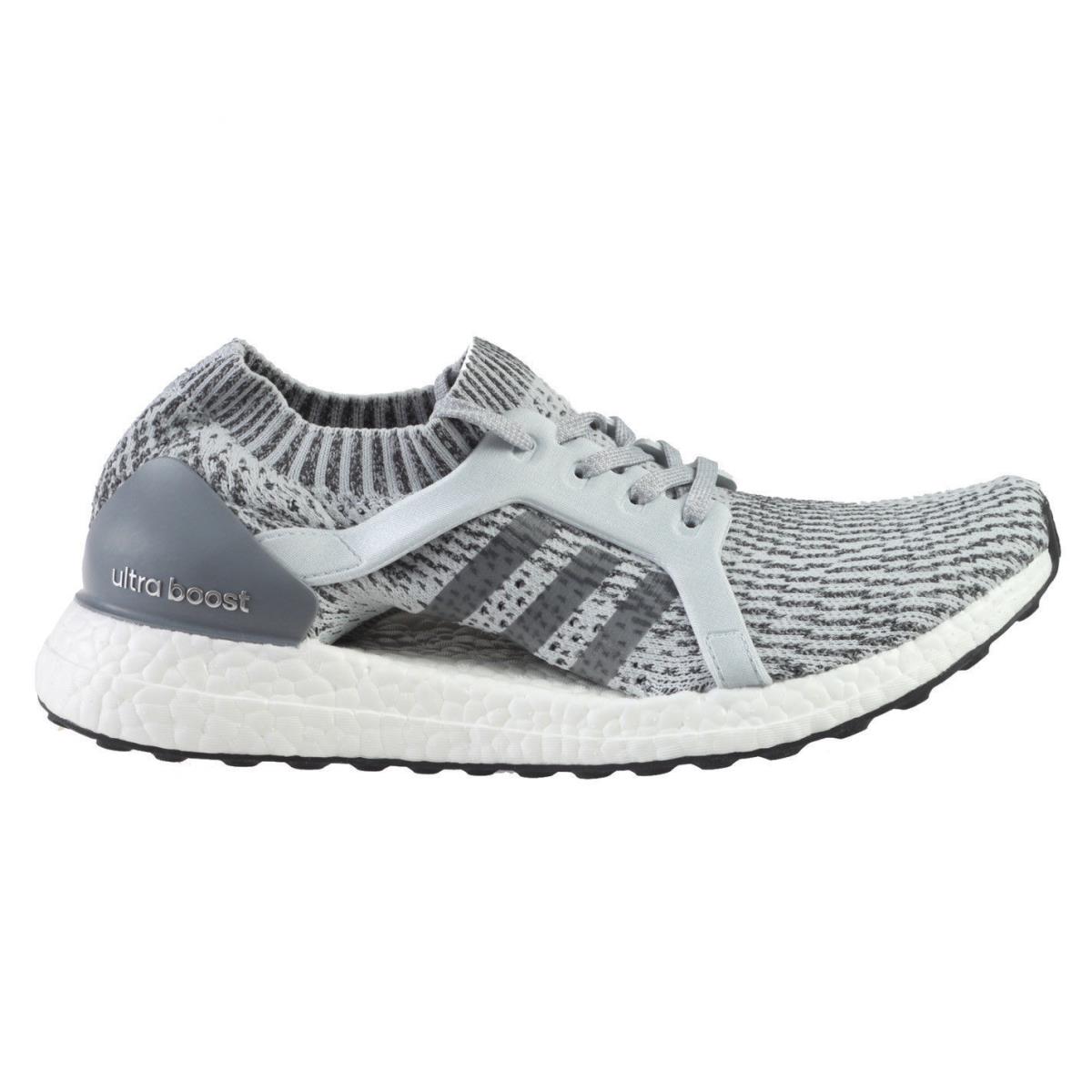 Adidas Ultraboost X Grey Silver Running Sneakers BB1695 635 Women`s Shoes - Grey /Silver