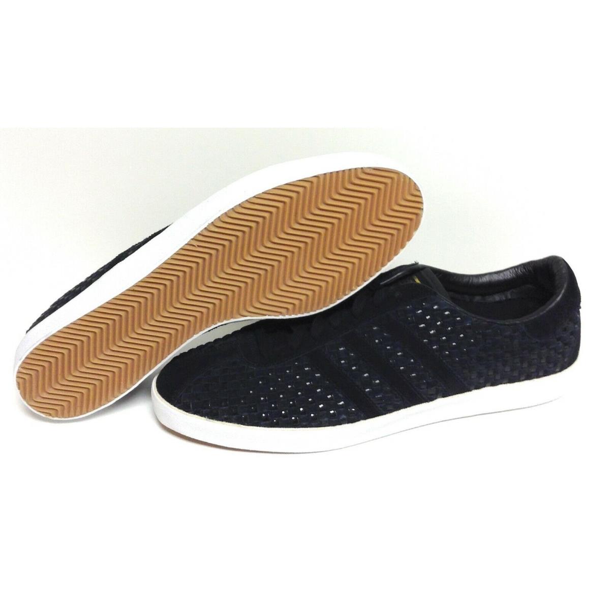 Mens Adidas Campus Vin 019353 Black Woven 2008 Deadstock Sneakers Shoes - Black , Black Manufacturer