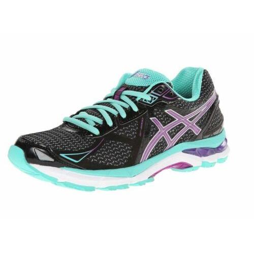 Asics Women`s GT-2000 3 Trail Running Shoes Sneakers - Color Options Black/Purple/Emerald
