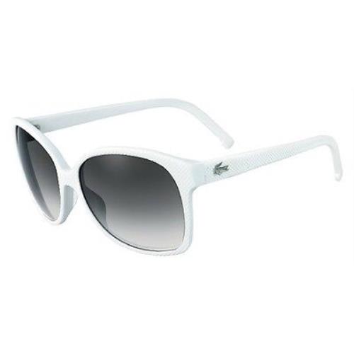 Lacoste L614S 105 Womens White Sunglasses 614 105